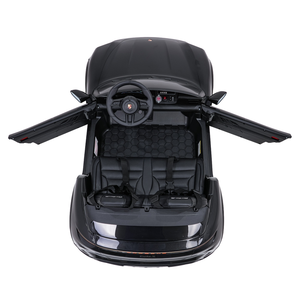Elektromobilis Porsche Taycan Turbo S, Black-Elektromobiliai vaikams, Mašinos-e-vaikas
