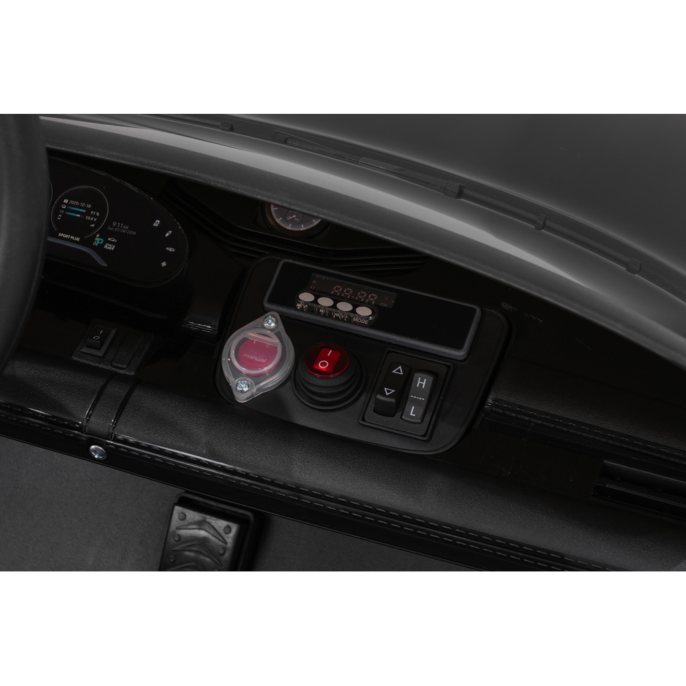 Elektromobilis Porsche Taycan Turbo S, Black-Elektromobiliai vaikams, Mašinos-e-vaikas
