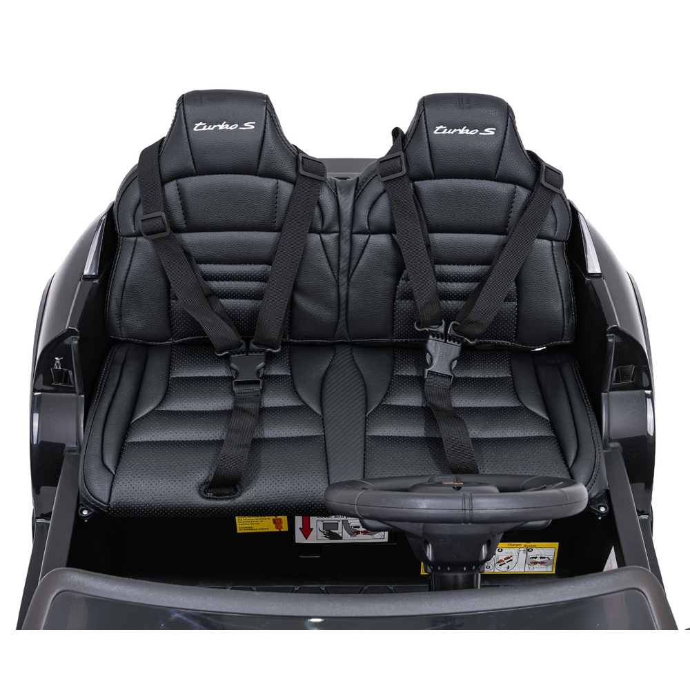 Elektromobilis Porsche Taycan Turbo S, Black-Elektromobiliai vaikams, Mašinos-e-vaikas