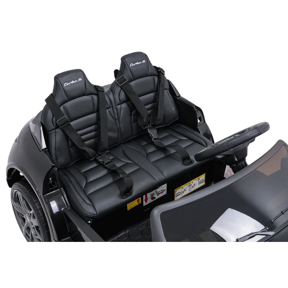 Elektromobilis Porsche Taycan Turbo S, Black-Elektromobiliai vaikams, Mašinos-e-vaikas