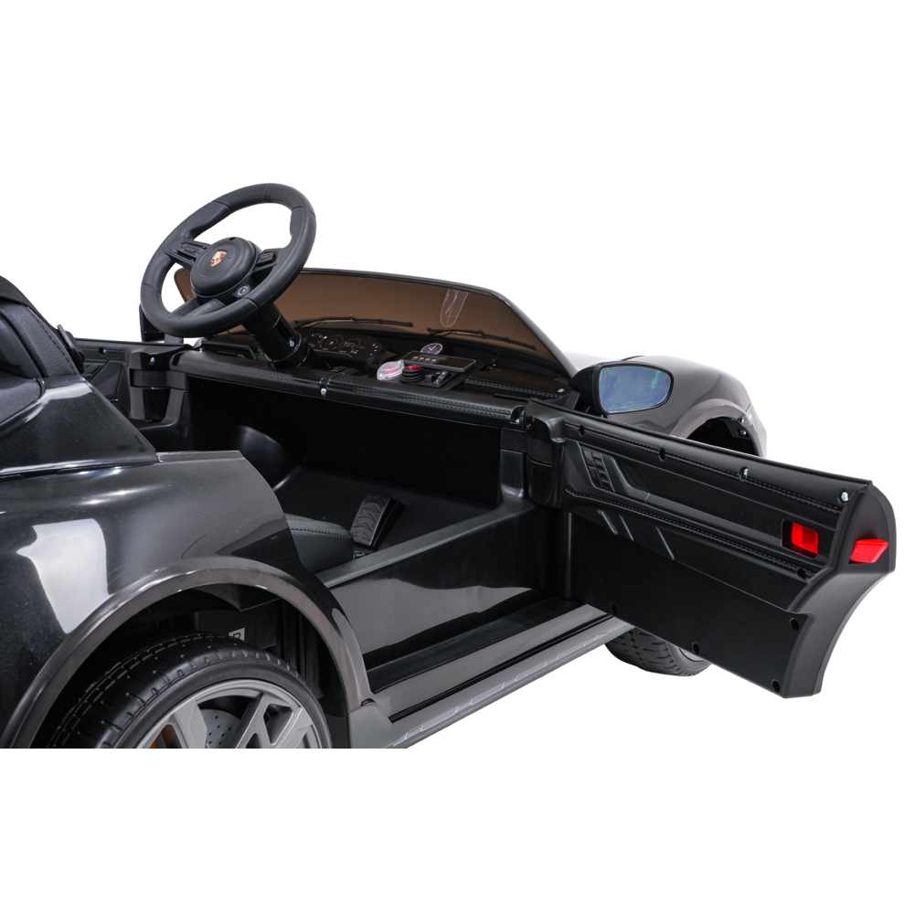 Elektromobilis Porsche Taycan Turbo S, Black-Elektromobiliai vaikams, Mašinos-e-vaikas