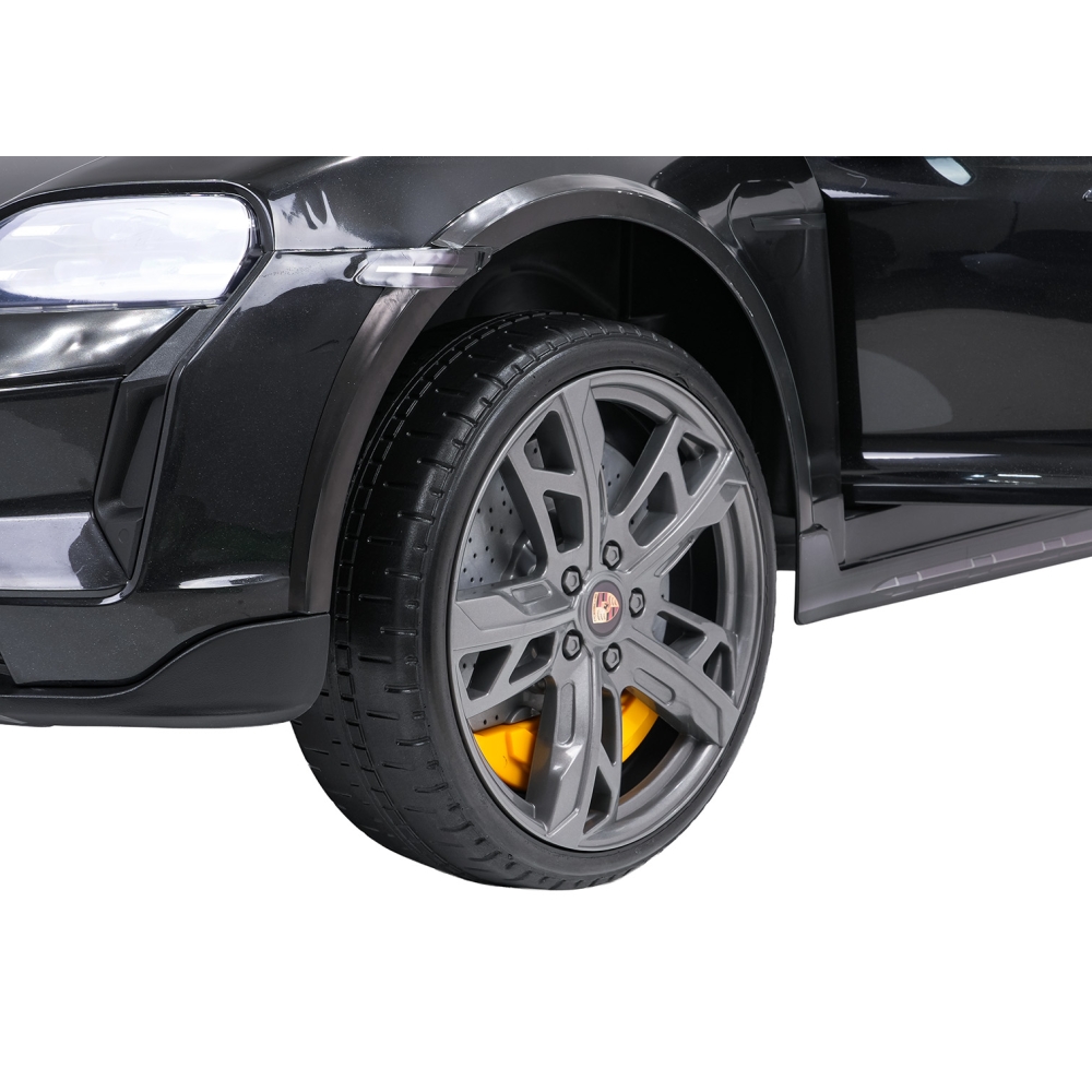 Elektromobilis Porsche Taycan Turbo S, Black-Elektromobiliai vaikams, Mašinos-e-vaikas