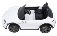 Elektromobilis Porsche Taycan Turbo S, White-Elektromobiliai vaikams, Mašinos-e-vaikas