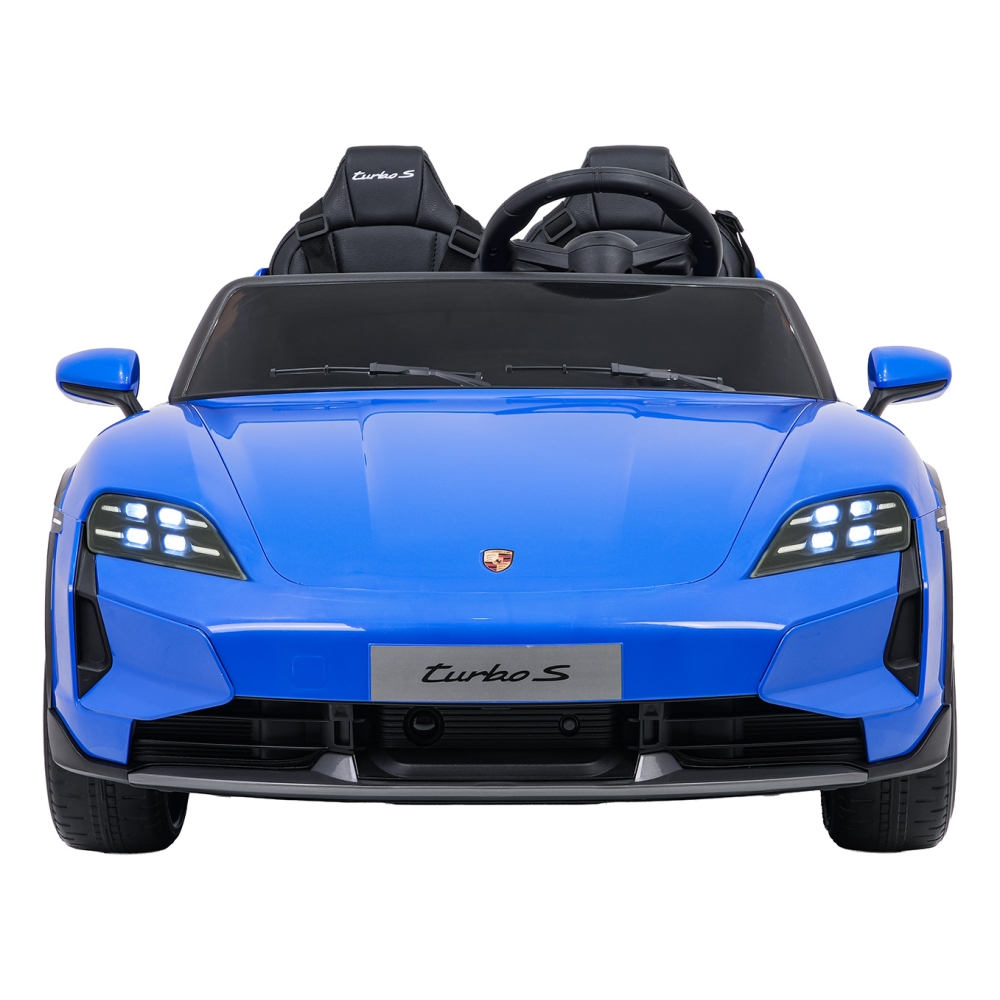 Elektromobilis Porsche Taycan Turbo S, Blue-Elektromobiliai vaikams, Mašinos-e-vaikas