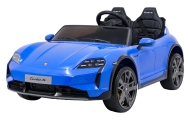 Elektromobilis Porsche Taycan Turbo S, Blue-Elektromobiliai vaikams, Mašinos-e-vaikas