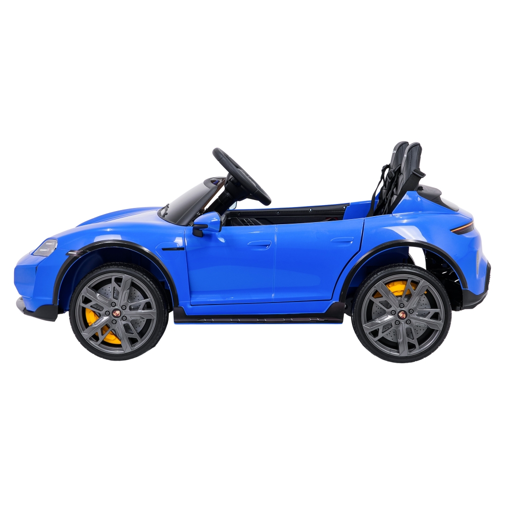 Elektromobilis Porsche Taycan Turbo S, Blue-Elektromobiliai vaikams, Mašinos-e-vaikas