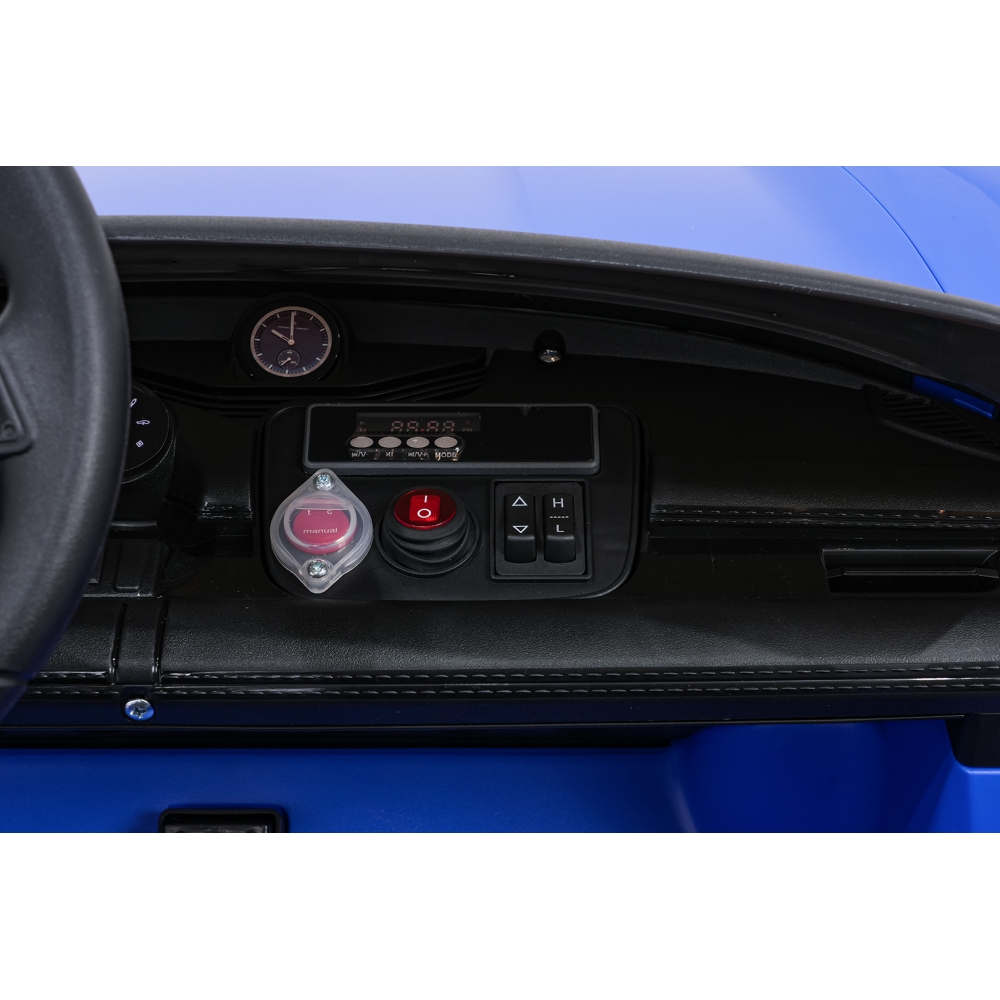 Elektromobilis Porsche Taycan Turbo S, Blue-Elektromobiliai vaikams, Mašinos-e-vaikas