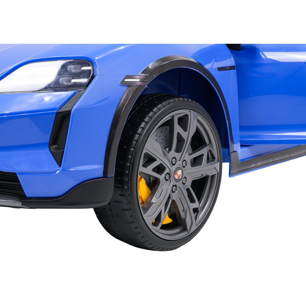 Elektromobilis Porsche Taycan Turbo S, Blue-Elektromobiliai vaikams, Mašinos-e-vaikas