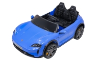 Elektromobilis Porsche Taycan Turbo S, Blue-Elektromobiliai vaikams, Mašinos-e-vaikas