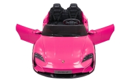 Pojazd Porsche Taycan Turbo S Różowy