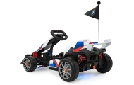 Elektrinis kartingas BMW su drifto funkcija, White-Elektromobiliai vaikams, Kartingai vaikams-e-vaikas