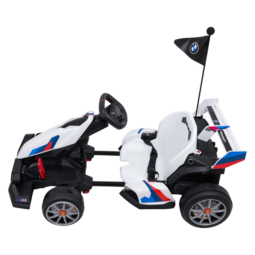Pojazd Gokart BMW z Funkcją Driftu Biały