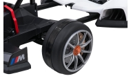 Elektrinis kartingas BMW su drifto funkcija, White-Elektromobiliai vaikams, Kartingai vaikams-e-vaikas