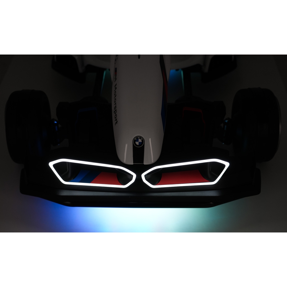 Elektrinis kartingas BMW su drifto funkcija, White-Elektromobiliai vaikams, Kartingai vaikams-e-vaikas