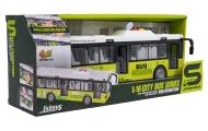 Autobusas su šviesomis ir garsu Žalias
