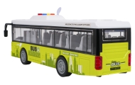 Autobusas su šviesomis ir garsu Žalias
