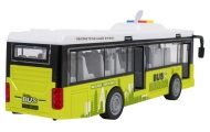 Autobusas su šviesomis ir garsu Žalias