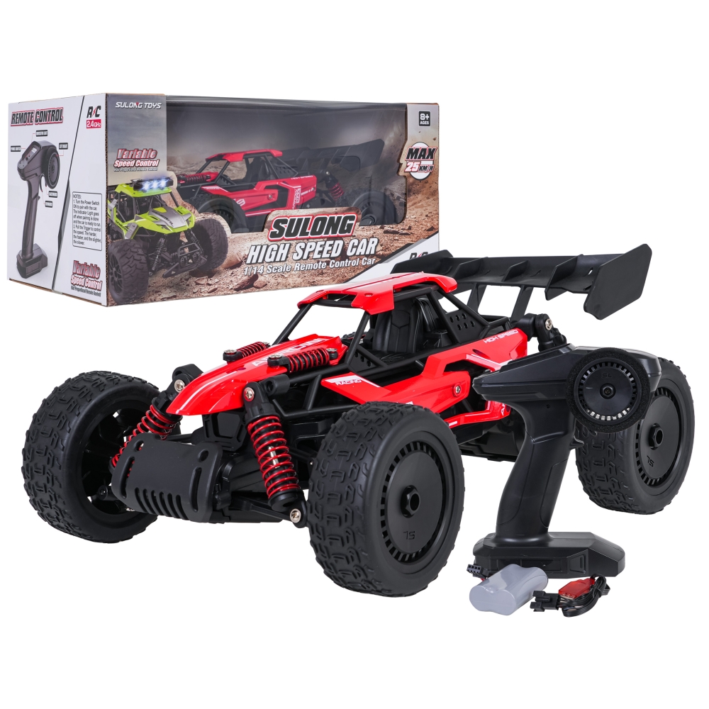 Nuotolinio valdymo vikšras Caterpillar R/C 1:14 ARROW Red-Žaislai, Auto ir transporto žaislai, Valdomos radijo bangomis-e-vaikas