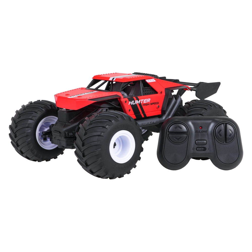 Nuotolinio valdymo Caterpillar R/C 1:16 HUNTER Raudona-Žaislai, Auto ir transporto žaislai, Valdomos radijo bangomis-e-vaikas
