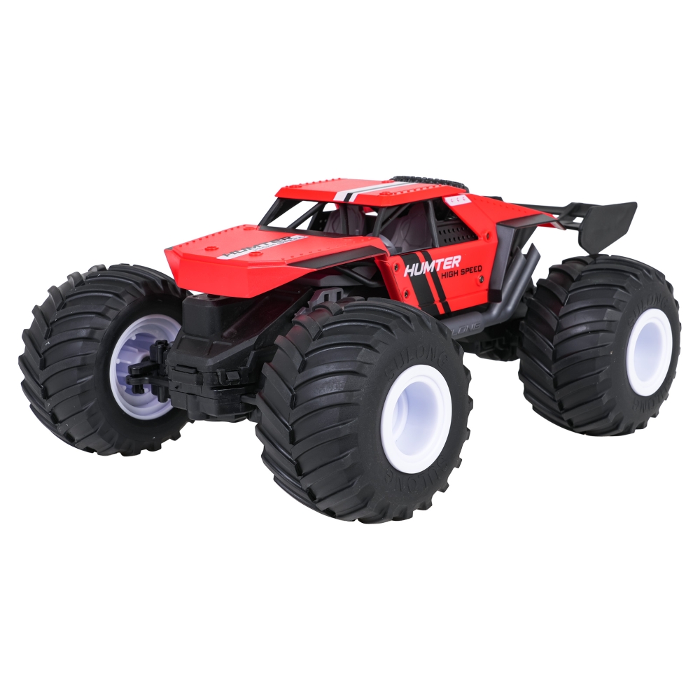 Nuotolinio valdymo Caterpillar R/C 1:16 HUNTER Raudona-Žaislai, Auto ir transporto žaislai, Valdomos radijo bangomis-e-vaikas