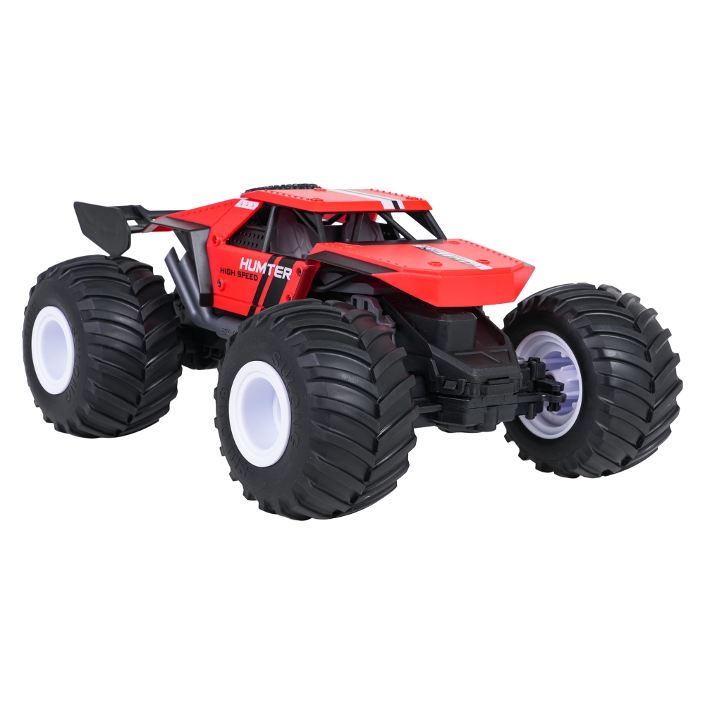 Nuotolinio valdymo Caterpillar R/C 1:16 HUNTER Raudona-Žaislai, Auto ir transporto žaislai, Valdomos radijo bangomis-e-vaikas