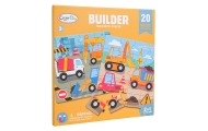 Magnetyczne Puzzle Plac Budowy + Książeczka