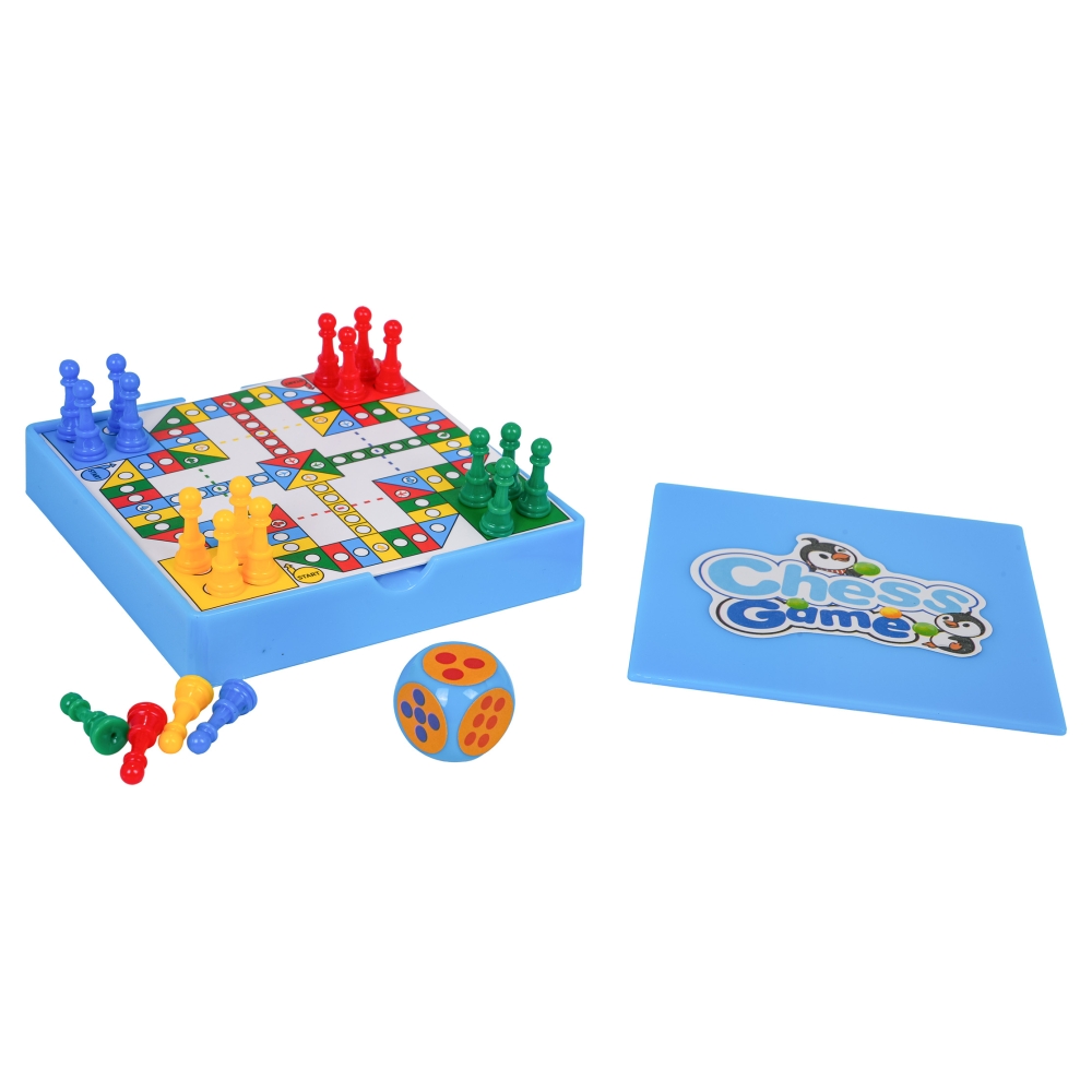 Stalo žaidimas „LUDO MINI Pingvinėlis“-Žaislai, Stalo žaidimai, Įvairūs stalo žaidimai-e-vaikas