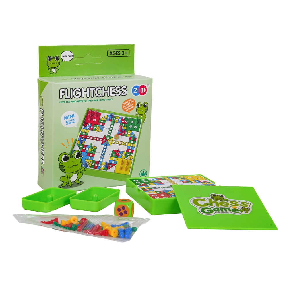 Stalo žaidimas „LUDO MINI“ – „Varlė“-Žaislai, Stalo žaidimai, Įvairūs stalo žaidimai-e-vaikas