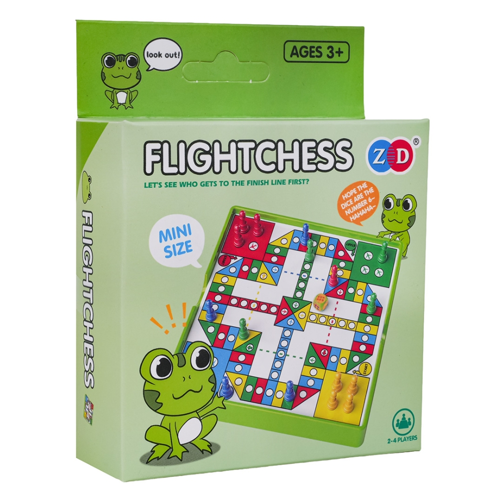 Stalo žaidimas „LUDO MINI“ – „Varlė“-Žaislai, Stalo žaidimai, Įvairūs stalo žaidimai-e-vaikas