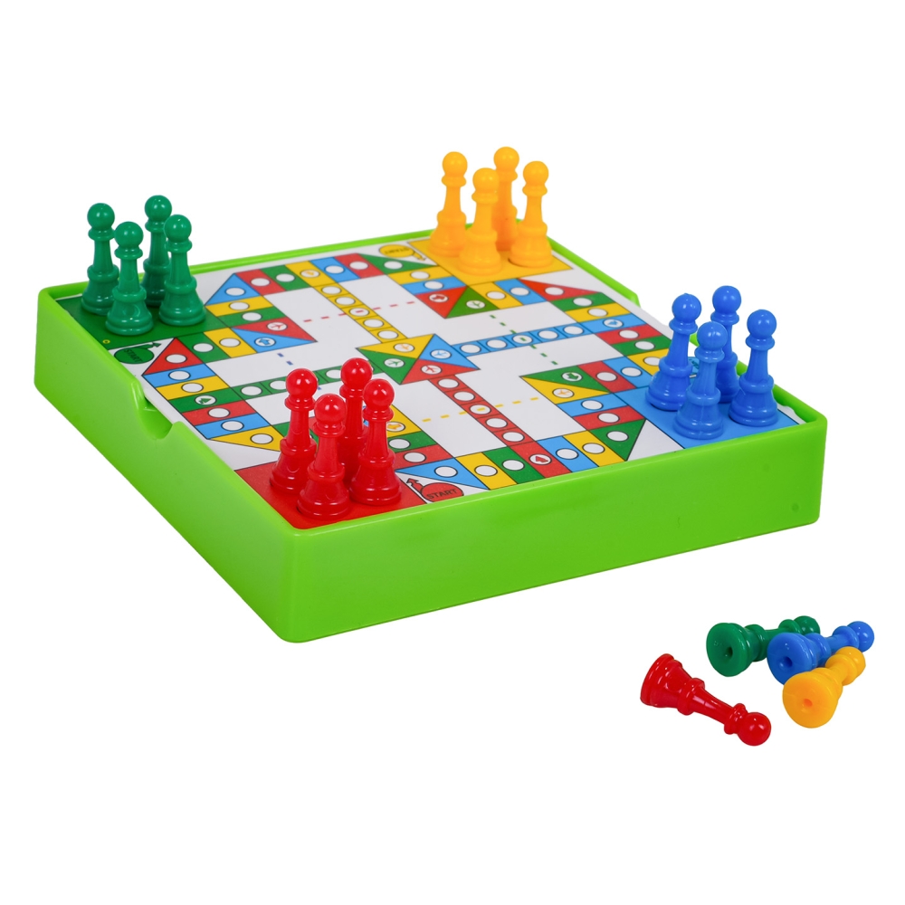 Stalo žaidimas „LUDO MINI“ – „Varlė“-Žaislai, Stalo žaidimai, Įvairūs stalo žaidimai-e-vaikas