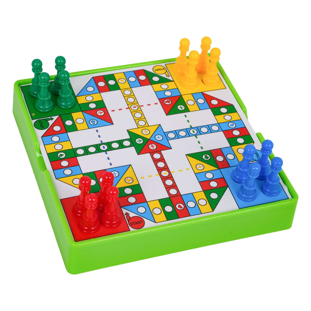 Stalo žaidimas „LUDO MINI“ – „Varlė“-Žaislai, Stalo žaidimai, Įvairūs stalo žaidimai-e-vaikas