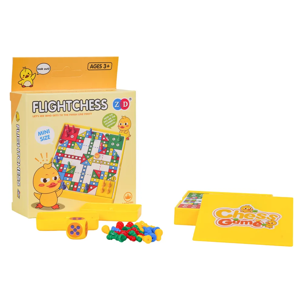 Stalo žaidimas „LUDO MINI“ su ančiukais-Žaislai, Stalo žaidimai, Įvairūs stalo žaidimai-e-vaikas