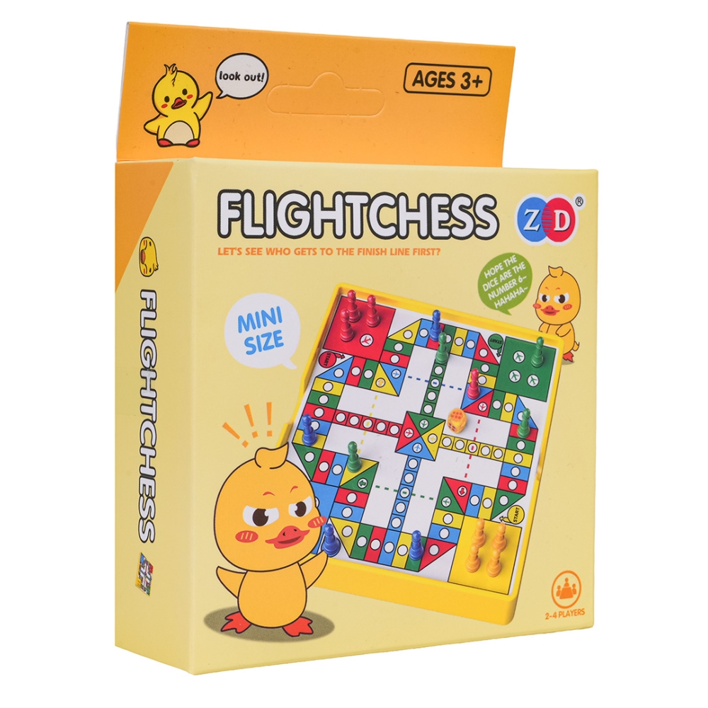 Stalo žaidimas „LUDO MINI“ su ančiukais