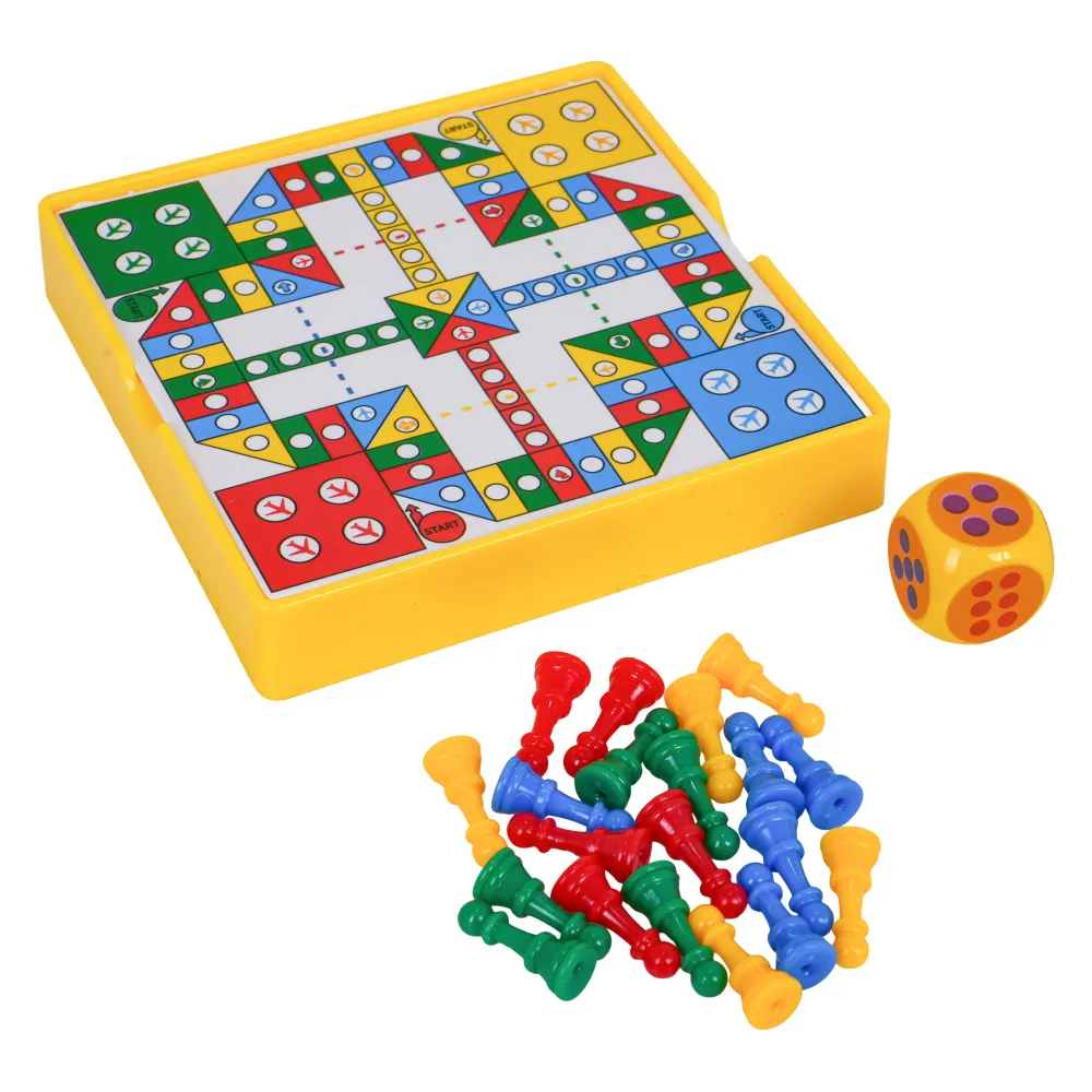 Stalo žaidimas „LUDO MINI“ su ančiukais-Žaislai, Stalo žaidimai, Įvairūs stalo žaidimai-e-vaikas