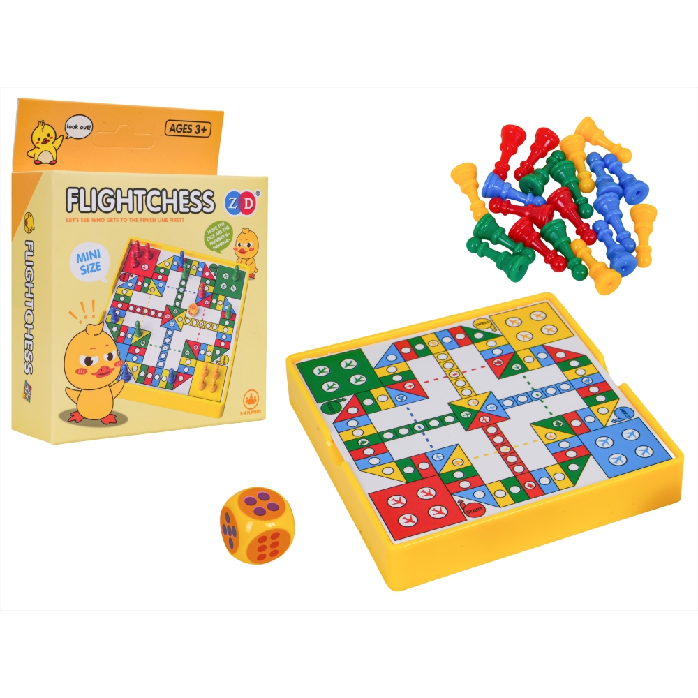 Stalo žaidimas „LUDO MINI“ su ančiukais