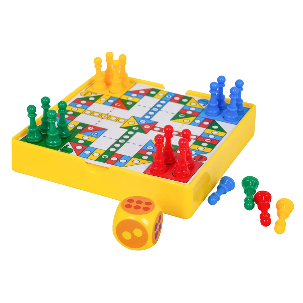 Stalo žaidimas „LUDO MINI“ su ančiukais-Žaislai, Stalo žaidimai, Įvairūs stalo žaidimai-e-vaikas