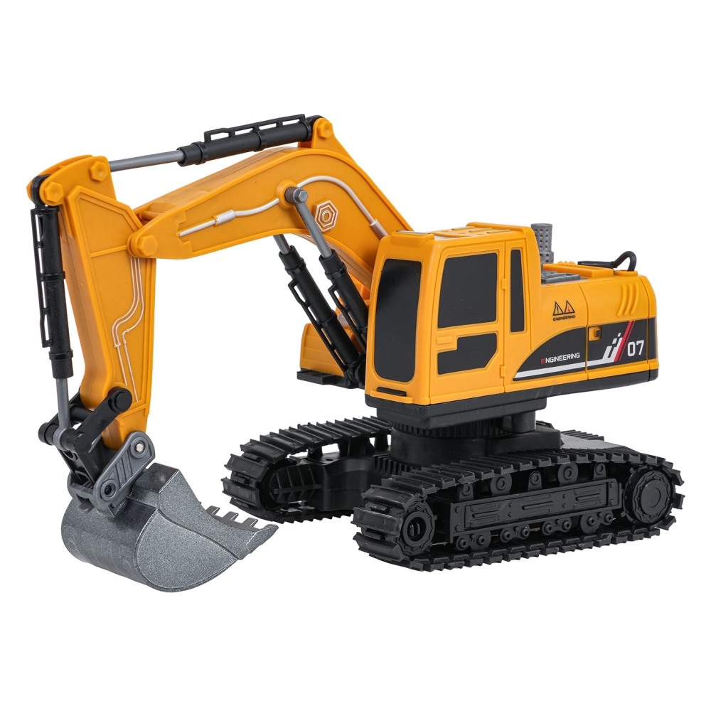 Nuotolinio valdymo R/C ekskavatorius metalinės dalys 1:22-Žaislai, Auto ir transporto žaislai, Traktoriai-e-vaikas