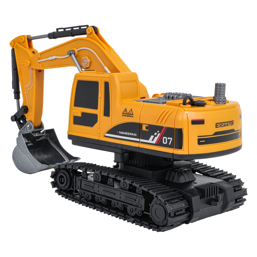 Nuotolinio valdymo R/C ekskavatorius metalinės dalys 1:22-Žaislai, Auto ir transporto žaislai, Traktoriai-e-vaikas
