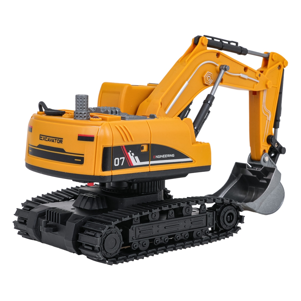 Nuotolinio valdymo R/C ekskavatorius metalinės dalys 1:22-Žaislai, Auto ir transporto žaislai, Traktoriai-e-vaikas