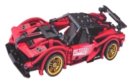 Konstruktorius Raudonas sportinis automobilis 482 el.