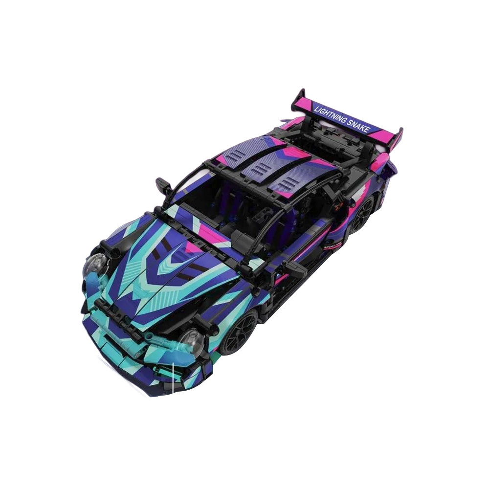 Konstruktorius Sportinis automobilis 1116 el.-Žaislai, Konstruktoriai, Lego, statybiniai blokai-e-vaikas