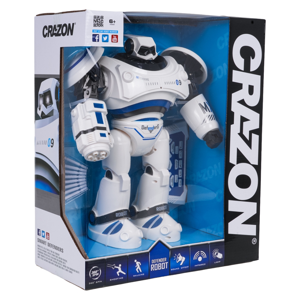 Daugiafunkcinis robotas MX09 Blue-Žaislai, Robotai-e-vaikas
