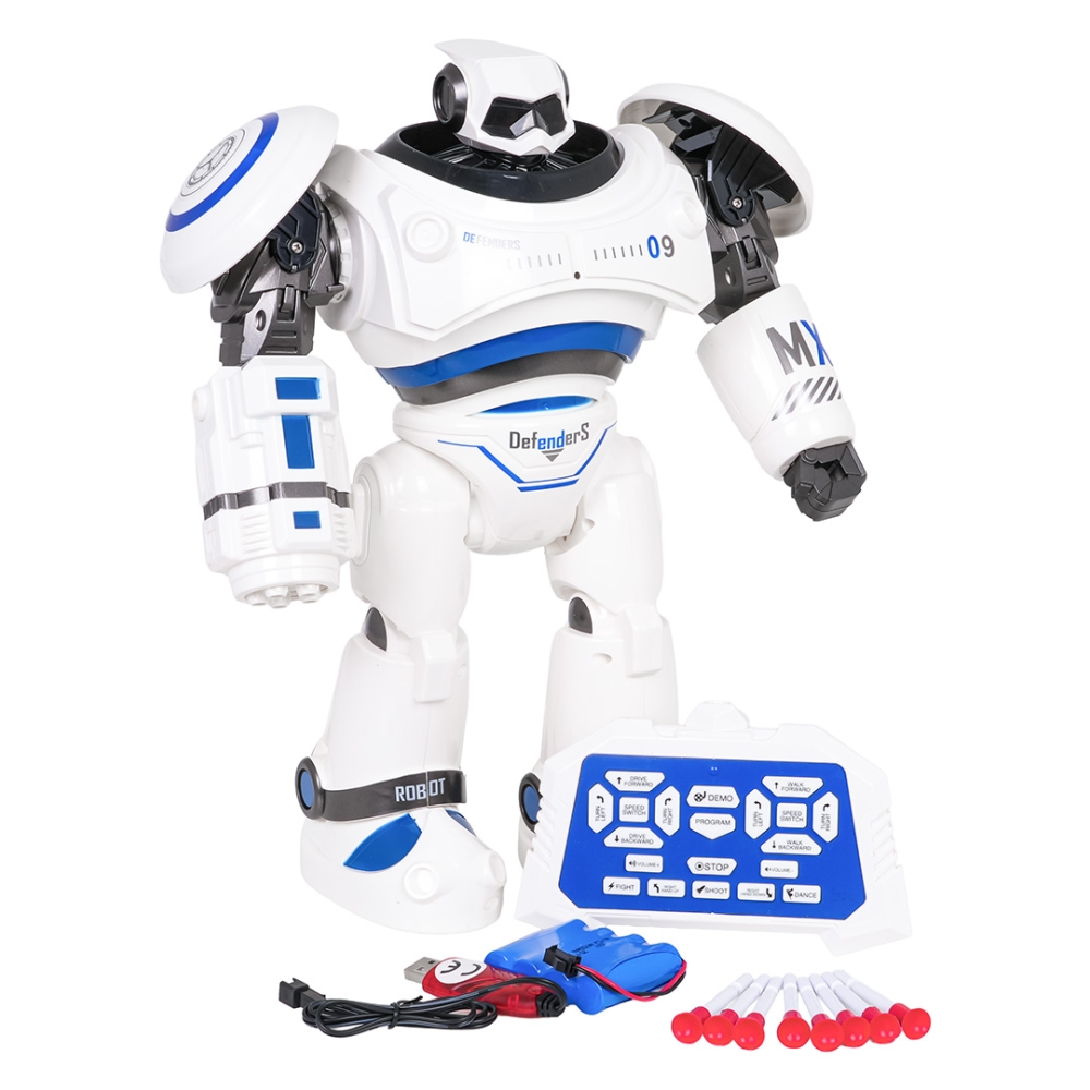 Daugiafunkcinis robotas MX09 Blue-Žaislai, Robotai-e-vaikas