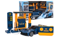 R/C Pojazd Sporty + Stacja Tankowania