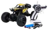 Nuotolinio valdymo R/C vikšrinis transporteris ROCK Yellow 1:14