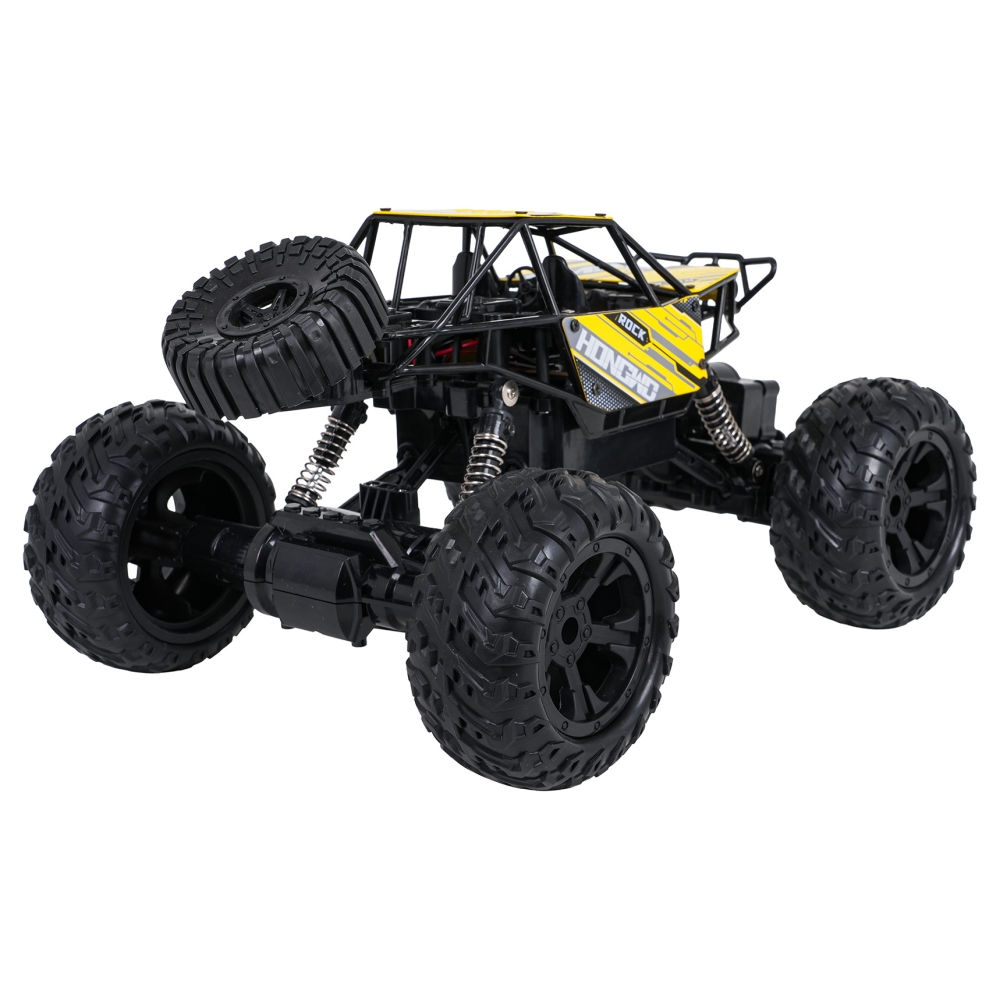 Nuotolinio valdymo R/C vikšrinis transporteris ROCK Yellow 1:14-Žaislai, Auto ir transporto žaislai, Valdomos radijo bangomis-e-