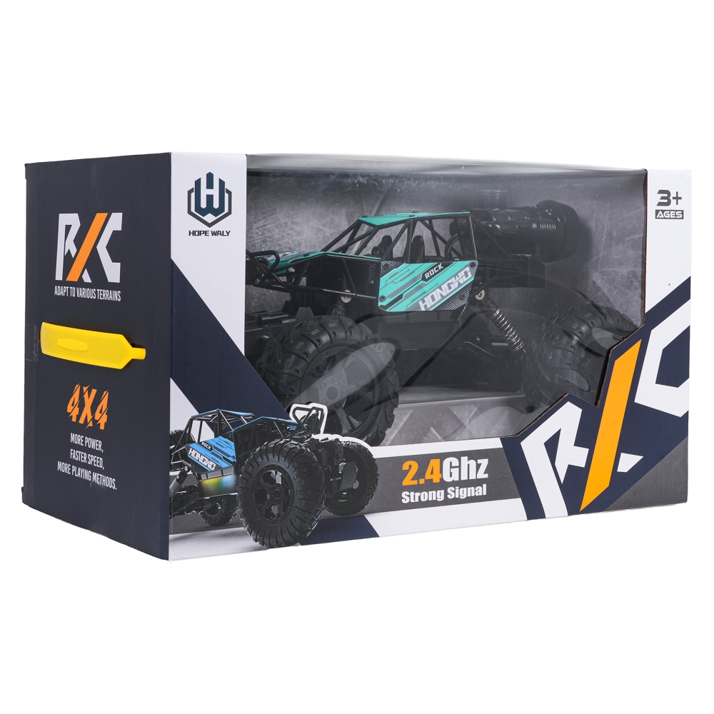 Nuotolinio valdymo R/C ROCK 1:14 vikšrinis vikšras su dūmų funkcija-Žaislai, Auto ir transporto žaislai, Valdomos radijo bangomi