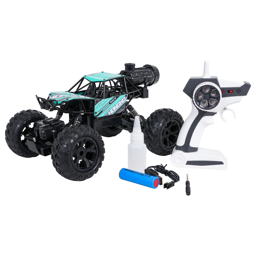 Nuotolinio valdymo R/C ROCK 1:14 vikšrinis vikšras su dūmų funkcija-Žaislai, Auto ir transporto žaislai, Valdomos radijo bangomi