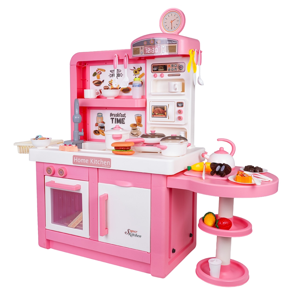 MEGA virtuvė rožinė + priedai