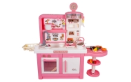 MEGA virtuvė rožinė + priedai